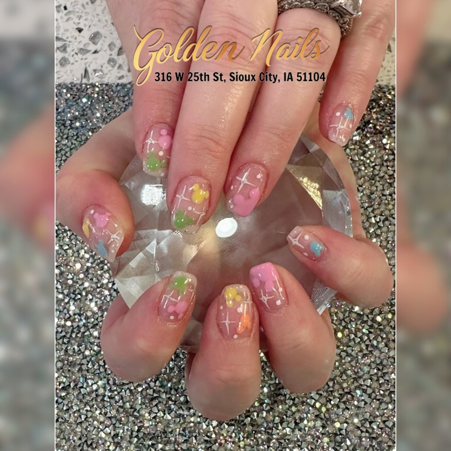 Golden Nails